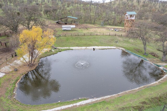 12755 Rusty Spur Ln, Clovis, CA 93619 - aerial view of property and surrounding area with a large body of water