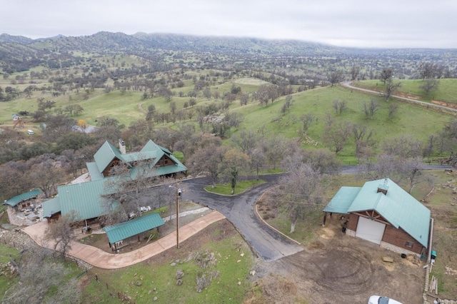 12755 Rusty Spur Ln, Clovis, CA 93619 - view from above of property featuring mountains
