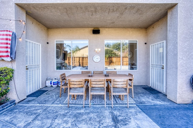 view of patio