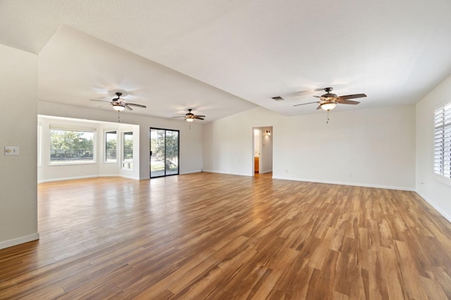 empty room featuring light hardwood / wood-style floors