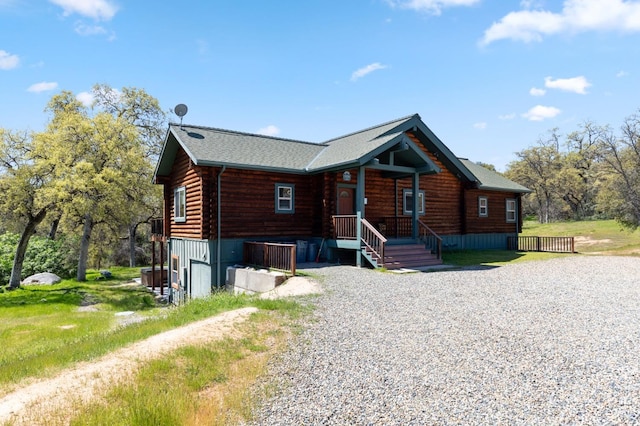 view of cabin