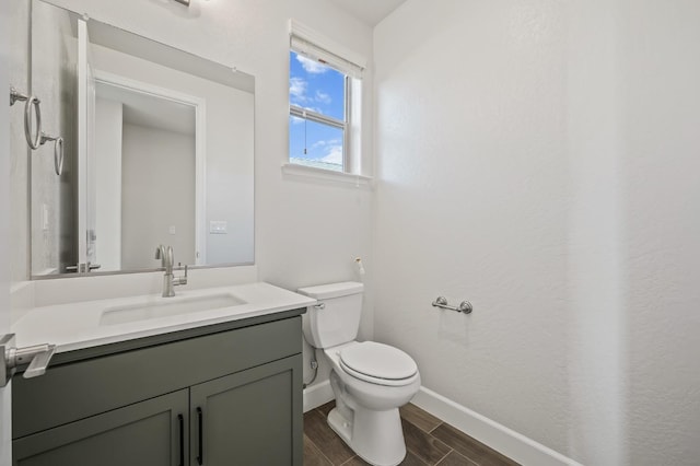 946 Talus Way S, Madera, CA 93636 - half bath featuring vanity and wood finished floors