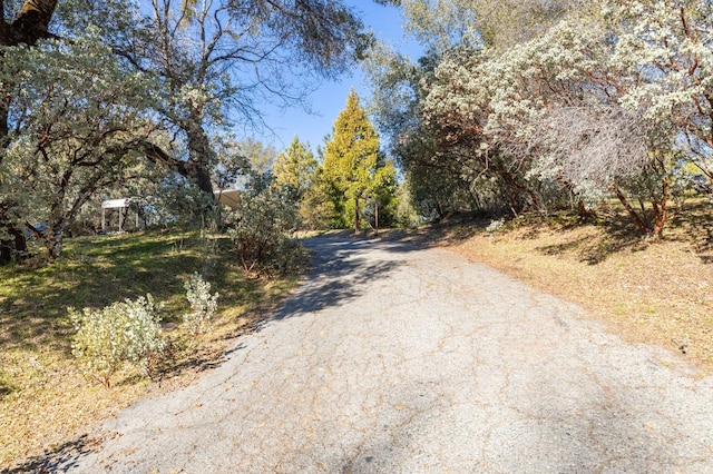 view of road