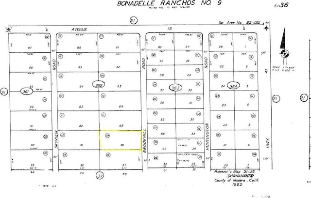 1 Brookhill Dr, Madera CA, 93636 land for sale