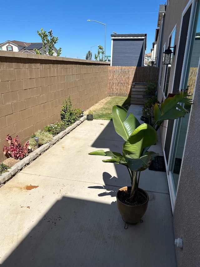 view of patio