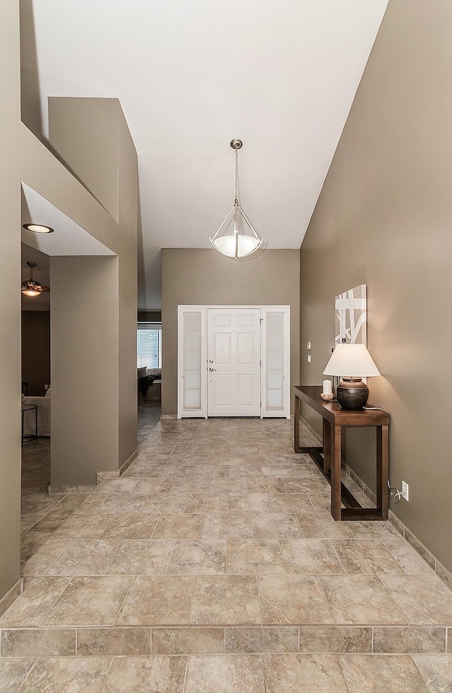 view of entrance foyer