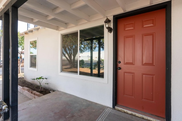 view of property entrance