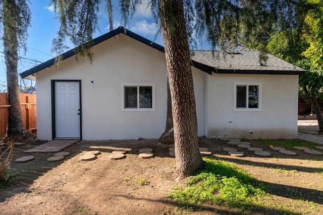 view of back of house