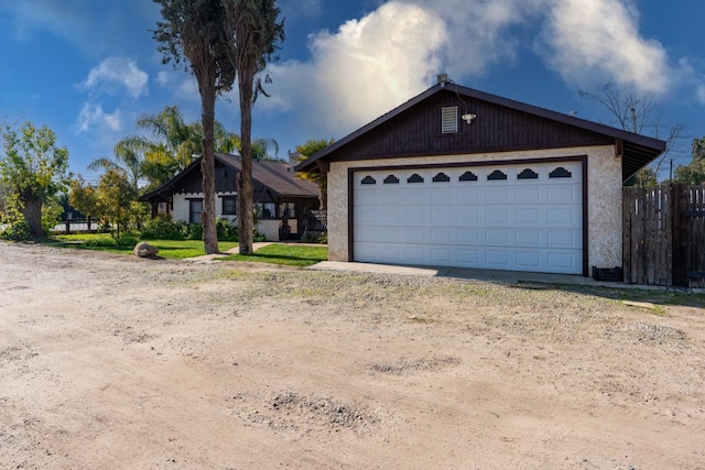 ranch-style house with a garage