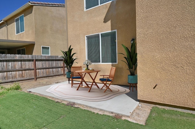 view of patio