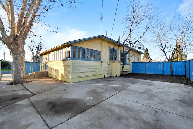 view of rear view of house