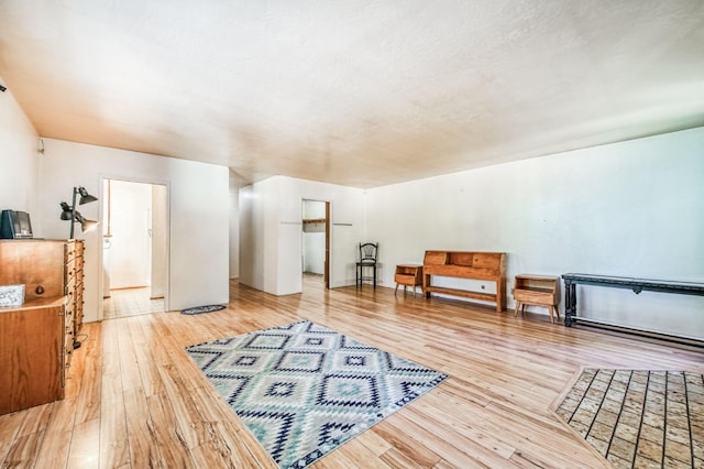 interior space featuring hardwood / wood-style floors