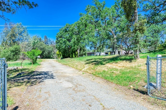 view of road