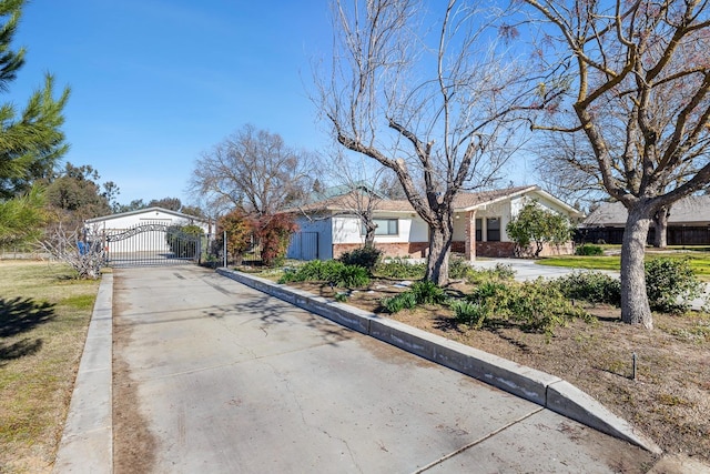 view of ranch-style house