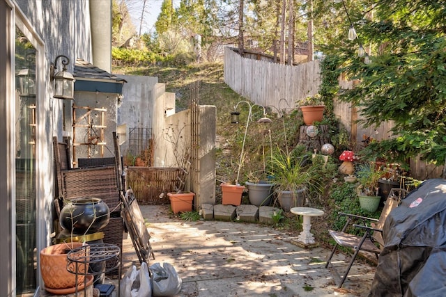 view of patio