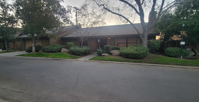 view of ranch-style home