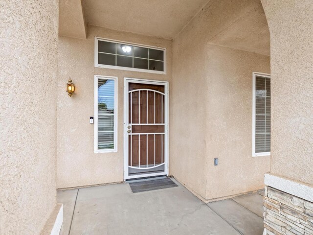 view of property entrance