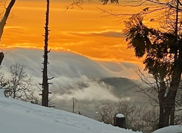 view of mountain feature