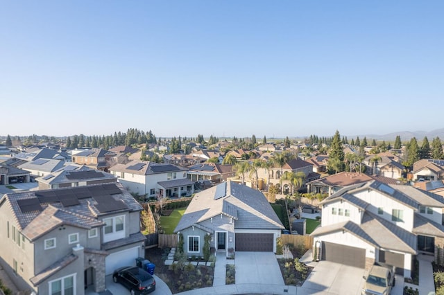 birds eye view of property featuring a residential view