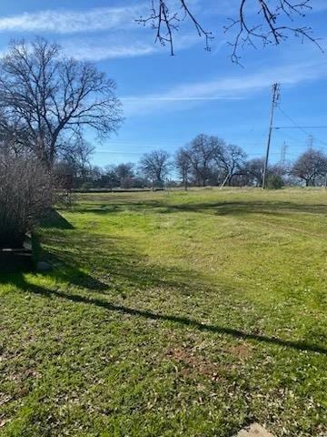 view of community with a lawn