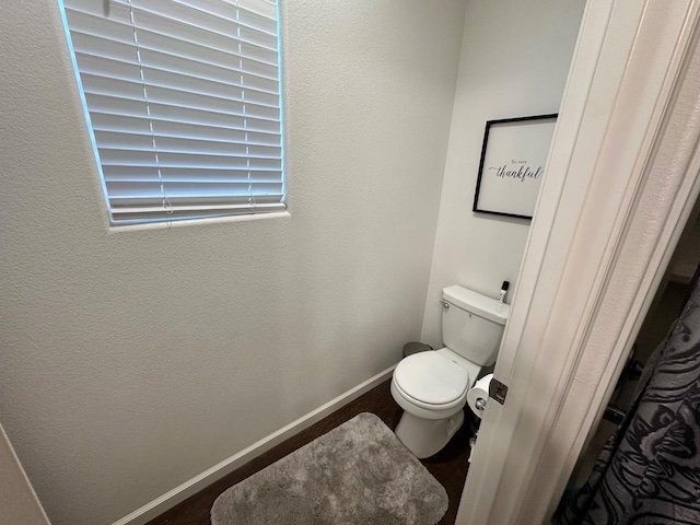 bathroom with toilet