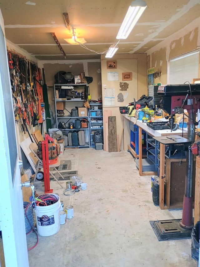 view of storage