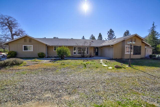 view of ranch-style home