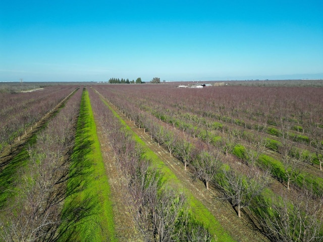 exterior space with a rural view