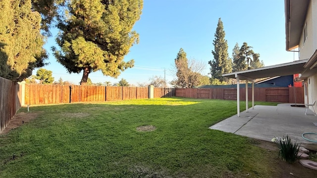 1859 S Karen Ave, Fresno, CA 93727 - view of yard featuring a patio