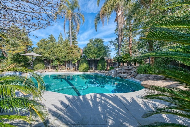 view of swimming pool