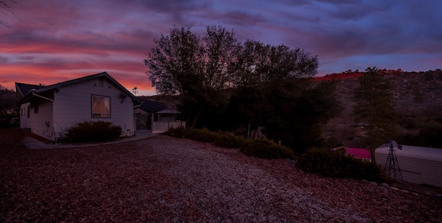 view of side of home