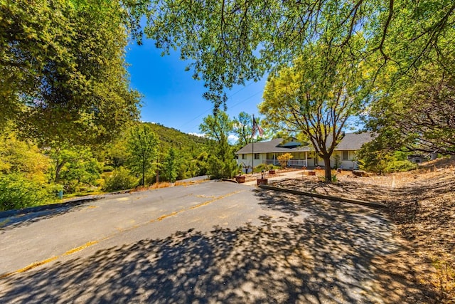 view of front of home with covered porch