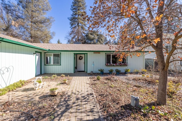 view of ranch-style house