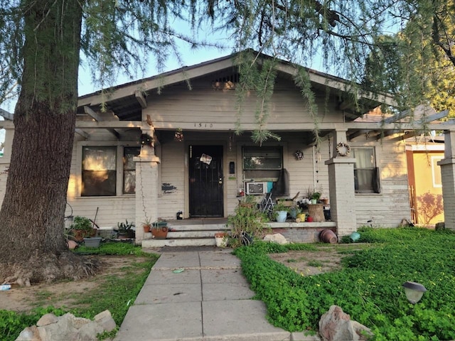 view of bungalow-style home