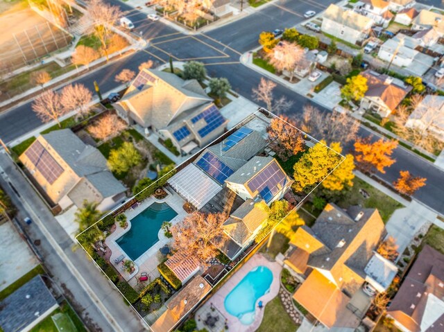 bird's eye view