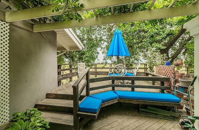 3670 S Newmark Ave, Sanger, CA 93654 - view of deck