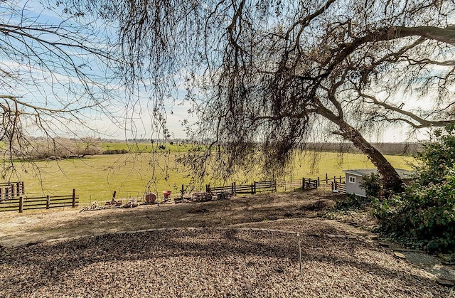 3670 S Newmark Ave, Sanger, CA 93654 - view of yard with a rural view