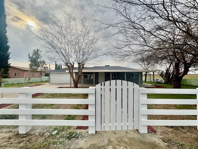 view of gate