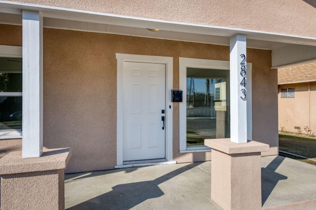 view of property entrance