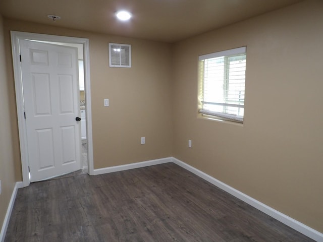 entryway featuring dark hardwood / wood-style flooring