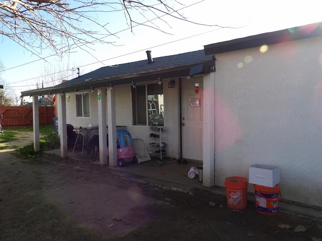 view of rear view of house