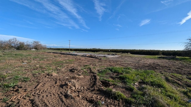 view of landscape with a rural view