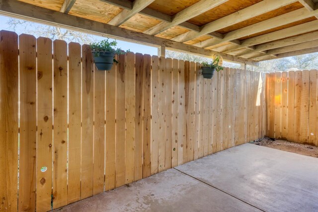 exterior space featuring a patio area