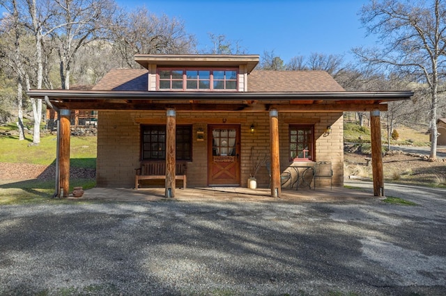 view of front of house