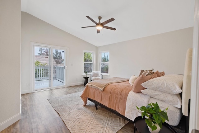 968 E Muncie, Fresno, CA 93720 - bedroom featuring access to outside, baseboards, and multiple windows