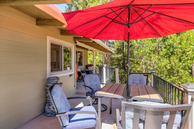 view of patio / terrace