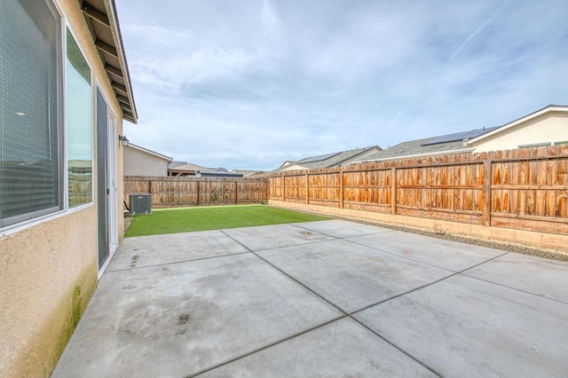 view of patio / terrace featuring cooling unit