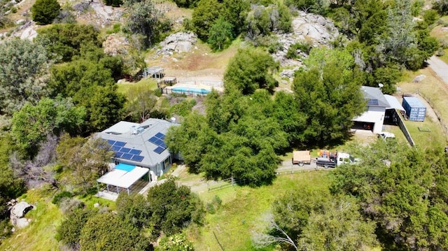 30684 Obanion Ln, Prather, CA 93651 - view from above of property featuring a pool