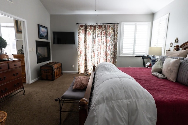 bedroom featuring carpet flooring