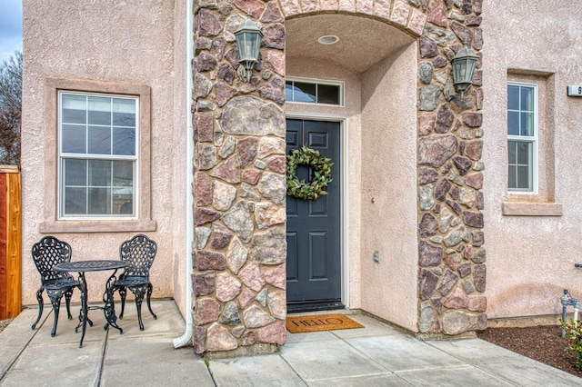 view of property entrance